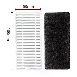 Acheter Kit de filtre de remplacement pour Conga Excellence, avec 14 pièces, brosses latérales, tissus de vadrouille, filtre Hepa, pour XIAOMI VIOMI S9, AD 6Pcs