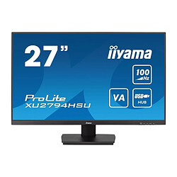 Ecran PC - IIYAMA - XU2794HSU-B6 - 27 VA FHD 1920 x 1080 - 1ms - 100Hz - HDMI DP - Pied réglable en hauteur