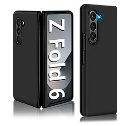 Htdmobiles Coque pour Samsung Galaxy Z Fold 6 5G - housse etui rigide 360 integrale avant et arriere - NOIR