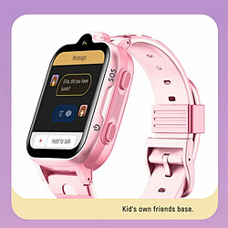 4G Kids Gps Tracker Sos Hd Appel Vidéo Écran Tactile Ip67 Étanche Smart Watch Phone K15 Rose pas cher