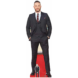 Star Cutouts Figurine en carton taille reelle Tom Hardy Smart Suit et coupe de cheveux 175cm