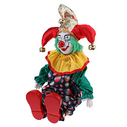 Porcelaine Clown Poupée pour Enfants Jouets Cadeaux Halloween Noël Décoration # 2