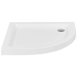 Acheter Beliani Bac de douche ALISO 90 x 90 x 7 cm Blanc