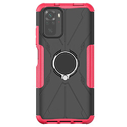 Coque en TPU anti-chocs avec béquille pour votre Xiaomi Redmi Note 10 4G/Note 10S - rose