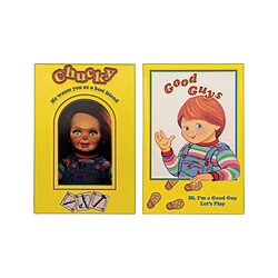 Fanattik Chucky Jeu d'enfant - Lingot avec Spell Card Limited Edition