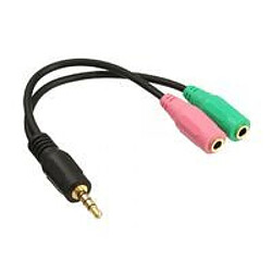 Disney Adapter 3.5mm - 2x3.5mm M-F Audio Headset Adaptercable