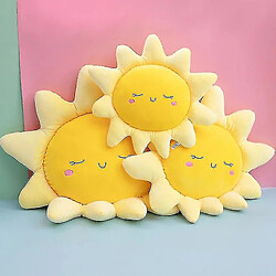 Avis Universal 35 cm soleil 1 pièce 35 cm adorable soleil et nuage peluche coussin fourré douce peluche créative soleil nuage jouet