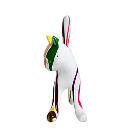 Avis Figurine Chat Kuatéh Bastet 22x12x31cm Blanc Multicolore