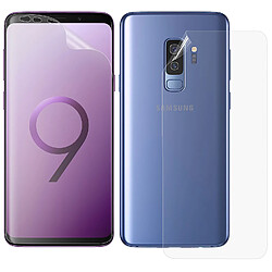 Film ecran avant et arrière de protection en hydrogel souple pour Samsung Galaxy S9 5.8" - VISIODIRECT -