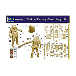 Master Box Figurine : World of Fantasy - Le troll de la montagne