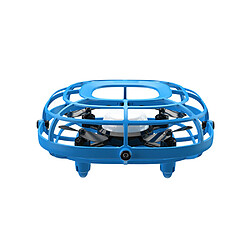 Acheter 2 en 1 Mini Drone Quad induction Lévitation UFO Mini portable USB Fan Jouets cadeaux Bleu