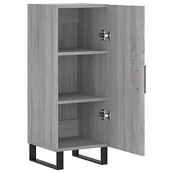 Acheter vidaXL Buffet Sonoma gris 34,5x34x90 cm Bois d'ingénierie