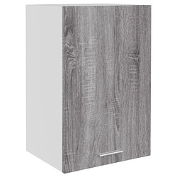 vidaXL Armoire suspendue Sonoma gris 39,5x31x60 cm Bois d'ingénierie