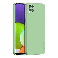 Coque en silicone souple, antichoc vert pour votre Samsung Galaxy A22 4G (EU Version)