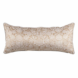 BigBuy Home Coussin Beige Fleurs 90 x 40 cm