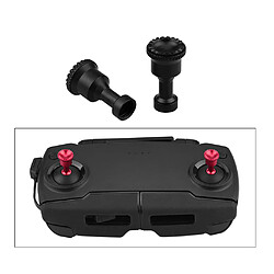 Avis 2x Joystick En Alliage D'aluminium Pour DJI Mavic 2 / Air Remote Control Noir