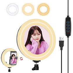 Yonis Ring Light LED 20cm Pour Selfies Vidéos