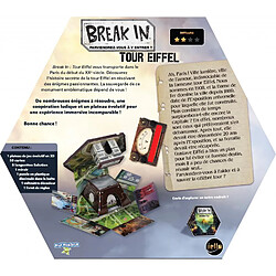 Jeu d escape game Iello Break In Tour Eiffel