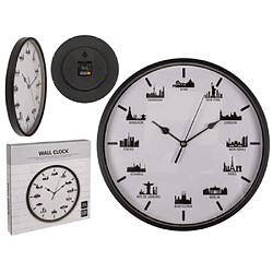 Magneticland Horloge design SKYLINES 30 cm