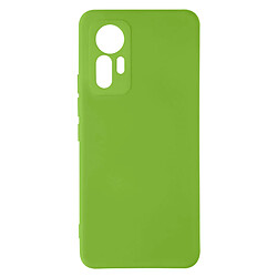 Avizar Coque pour Xiaomi 12 Lite Silicone Semi-rigide Soft-touch Fine vert