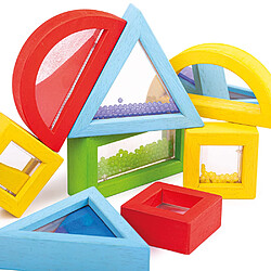 Acheter Bigjigs Toys Formes sensorielles arc-en-ciel en bois