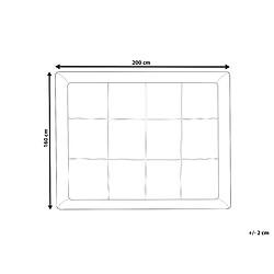 Avis Beliani Surmatelas MULHACEN 160 x 200 cm