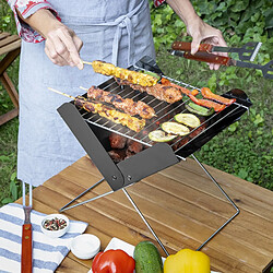 Shop Story SHOP-STORY - MINIGRILL : Mini Barbecue à Charbon Pliable et Portable