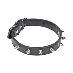 Paris Prix Collier Fantaisie pour Chien Pics 45cm Noir