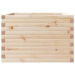 Acheter vidaXL Jardinière 70x70x46 cm bois de pin massif