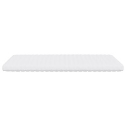 Avis vidaXL Matelas en mousse blanc 120x220 cm 7 zones dureté 20 ILD