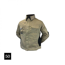 Veste de travail Homme COFRA workmaster - Beige et noir - Taille 50