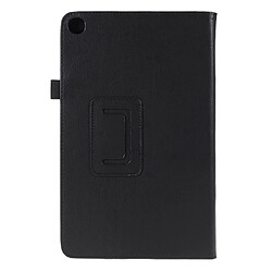 Etui en PU noir avec support pour votre Samsung Galaxy Tab A 10.1 (2019) SM-T510/SM-T515