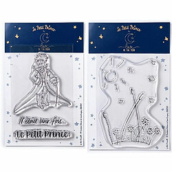 Youdoit 4 Tampons transparents Le Petit Prince Messages et Paysage