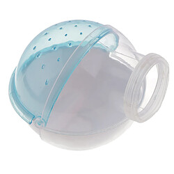 Hamster Mouse Petit Pet Salle De Bain Cage Box Bath Sand Sauna Toilette Bleu