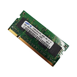 Barrette Mémoire 512Mo RAM DDR2 SAMSUNG M470T6554CZ3 - CD5 SO-DIMM PC2-4200S · Reconditionné PC2-4200 - 533MHz