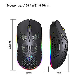 Acheter Universal 3 modes 2.4 G Game sans fil Bluetooth 3.0 / 5.0 3600dpi Gaming Réglable Mouse Portable Ergonomic