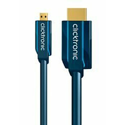 Acheter Clicktronic Casual Câble adaptateur Micro-HDMI avec Ethernet (adaptateur de haut débit HDMI vers micro-HDMI) 5 m