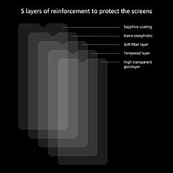 Acheter Wewoo 5 PCS 0.26mm 9H 2.5D Film de verre trempé à bord incurvé pour OnePlus 6T