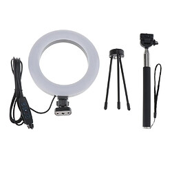 Selfie Light Avec Trépied Et Support De Téléphone Pour Studio De Maquillage En Direct pas cher