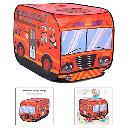 Acheter Tente De Jeu De Camion Pliable Pour Enfants Garçons Et Filles Playhouse Camion De Pompier Extérieur Intérieur