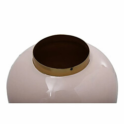 Paris Prix Vase Rond Déco Polko 25cm Rose & Or