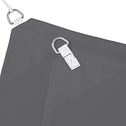 Helloshop26 Voile d'ombrage carré 3 x 3 m gris 13_0002929_2