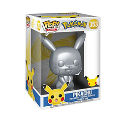 Figurine Funko Pop Jumbo Pokemon S5 10" Pikachu