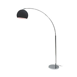 Mes Lampadaire arc 30x30x166 cm en PVC et métal noir