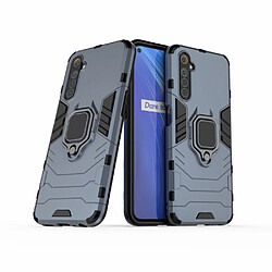 Coque en TPU garde cool avec support de bague bleu pour votre Realme 6