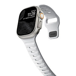 Avis Nomad Bracelet Sport Strap Apple Watch 1-9/SE/ Ultra/Ultra 2 Blanc