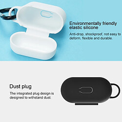 Wewoo Coque 7 PCS sans fil écouteurs antichoc étui de protection en silicone pour Apple AirPods 1/2 blanc bleu pas cher