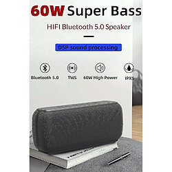 Acheter Universal Subwoofer Bluetooth en haut-parleurs portables Portable Hifi Hifi écoute Emballage | Subwoofer (noir)