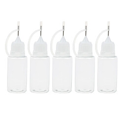 5x Diffuseurs d'huiles essentielles En Plastique Liquide Compte-gouttes Pointe Bouchon Blanc