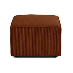 Avis Lisa Design Arty - pouf d'appoint - en velours côtelé